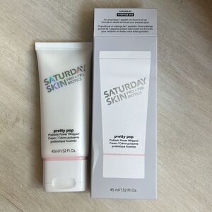 Saturday Skin pretty pop PROBIOTIC POWER WHIPPED CREAM 45ml/1.52 Fl. Oz. NIB
